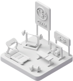 Gimnasio equipado